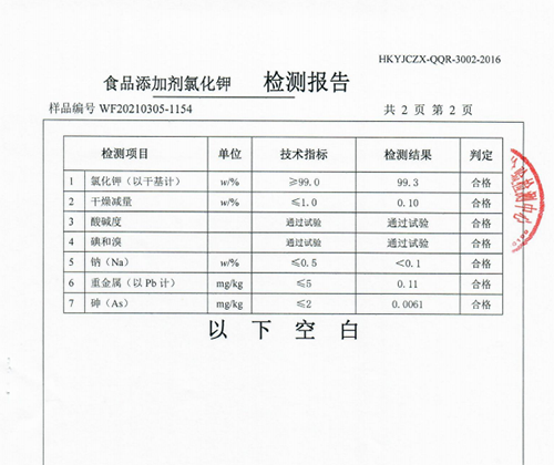 檢測報告